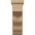 thumbnail image 2 of 5"W x 10"D x 15"H Classic Highland Rough Cedar Woodgrain TimberThane Corbel, Primed Tan, 2 of 6