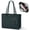 DarkGreen, variant on RAINSMORE Laptop Bag for Women 14 Inch Leather Work Tote Bag Professional Briefcase for Office Teacher College Computer Bag,Black