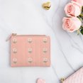 thumbnail image 1 of HEALEEP Billetera Compacta Bifold Para Mujer Con Bordado Y Tarjetero Rosa En PU, 1 of 6