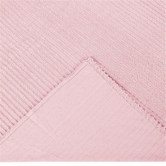 Better Trends BSASP3PCQUPI Better Trends Collection Jullian Ensemble Couvre-Lit Queen 100 % Coton en Rose