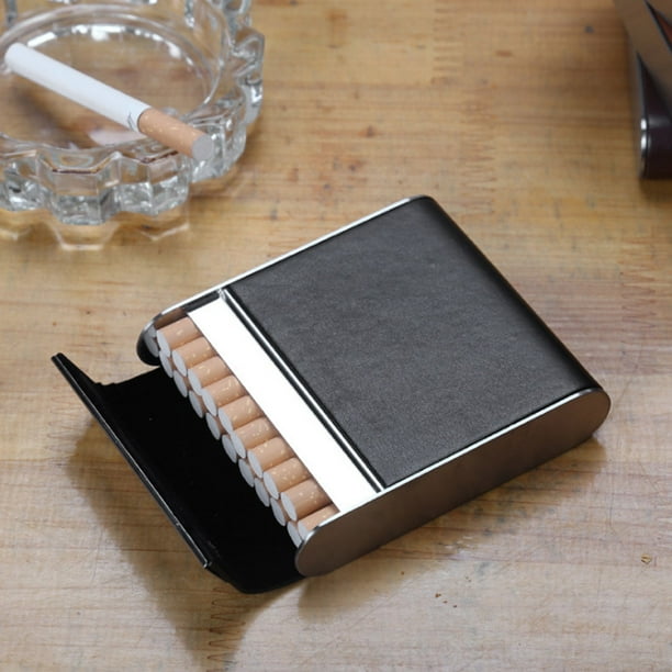 Organizador de cigarrillos, estuche portátil para guardar cigarrillos, caja de almacenamiento de cigarrillos, valor excepcional