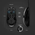 thumbnail image 3 of Reacondicionado Ratón para juegos Logitech G903 Hero 16K con sensor inalámbrico renovado, 3 of 7