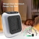 thumbnail image 4 of Mini Fan Heater, Heater Socket, Socket 800 Watt,Remote Control US Plug, 4 of 4