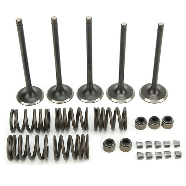 Kit de válvula de escape de admisión de cilindro, kit de resorte de válvula de escape de admisión de cilindro de escape de admisión de culata Kit de reconstrucción de resorte de válvula de culata