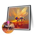 thumbnail image 2 of Cuadros Decorativos 5D bricolaje ronda completa taladro diamante pintura abeja Kit arte decoración del hogar (A6624) Wdftyju de costura negro 4 estilos, 2 of 9