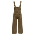 thumbnail image 5 of Women's Classic Denim Ripped Jumpsuit - Loose Fit, Adjustable Straps, Casual Style, 5 of 5