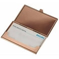 thumbnail image 3 of Visol V706B Zarah Lilac Marble and Copper Business Card Case, 3 of 4
