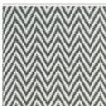 thumbnail image 5 of SAFAVIEH Montauk Siomha Chevron Cotton Area Rug, Grey/Ivory, 5' x 8', 5 of 7