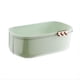 thumbnail image 1 of Caja de Almacenamiento Colgante Sin Perforaciones Almacenamiento de Drenaje en Rack Cesta de Almacenamiento para Frutas y Verduras Verde, 1 of 5