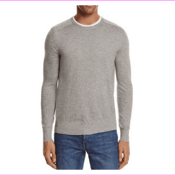 The Men's Store at Bloomingdale's Cotton Linen Space Dyed Sweater, Size XL, $98