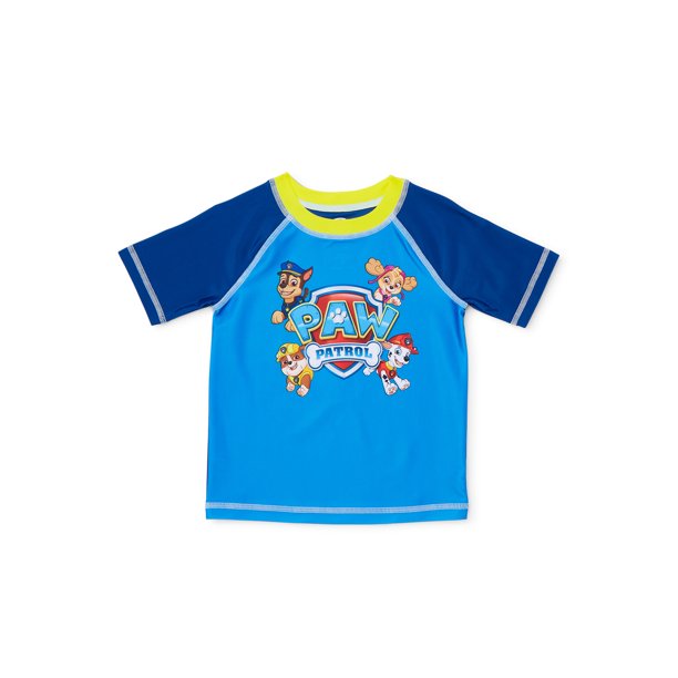 Paw Patrol Baby Toddler Boy Rashguard Swim Shirt