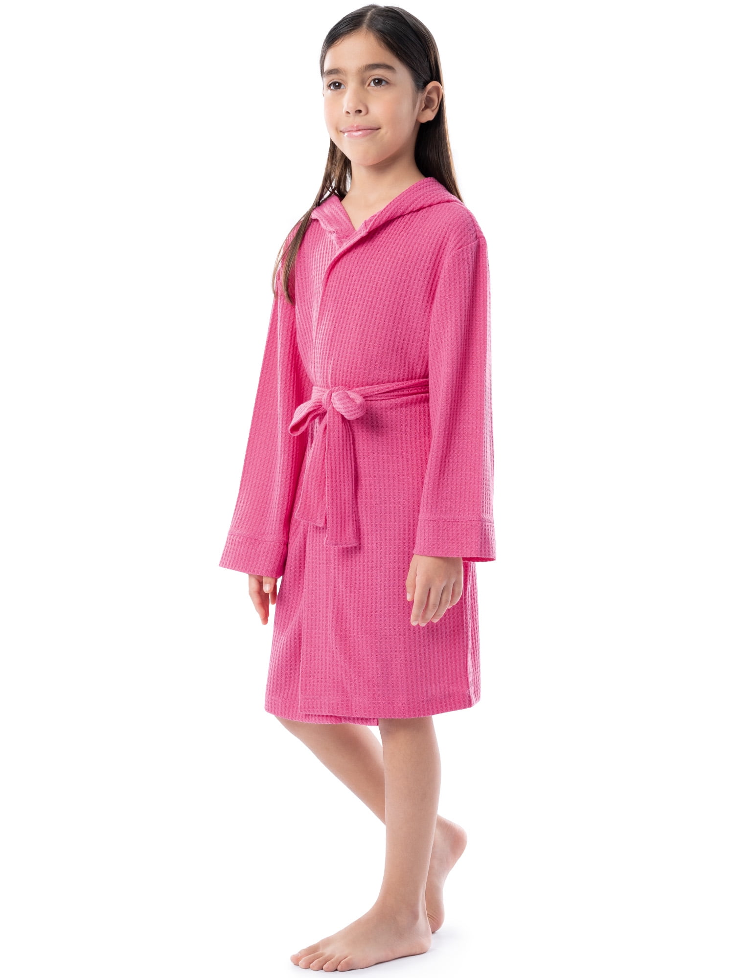Fruit of the Loom Boy's & Girl's Waffle Pajama Sleep Robe, Sizes 4/5 -14/16