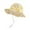 Yellow, variant on LSLJS Summer Kids Colorful Fruit Print Sun Protection Hat Fisherman Hat with Hat Rope, Kids Hat