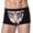 Black, variant on TSADFHJI Manmade Underwear Men Men's Shorts Underwear Pants Briefs Lingerie Men's Underwear L Blue