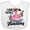 AA-White, variant on Inktastic I Look Totally Flamazing with Flamingo in Sunglasses Boys or Girls Baby Bib