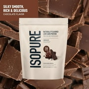 Isopure, Low Carb 100% Whey Protein Isolate, 25 g Protein Powder, Chocolate, 1 lb, 14 Servings
