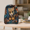 thumbnail image 5 of Sikiie Playful Leopard Art Clear Backpack, Transparent Bookbag for School for Women Men, Capacity Clear Bag for College, Travel, 5 of 7