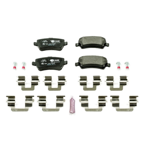 Powerstop ESP1294 PSBESP1294 EURO-STOP ECE-R90 CERTIFIED BRAKE PADS