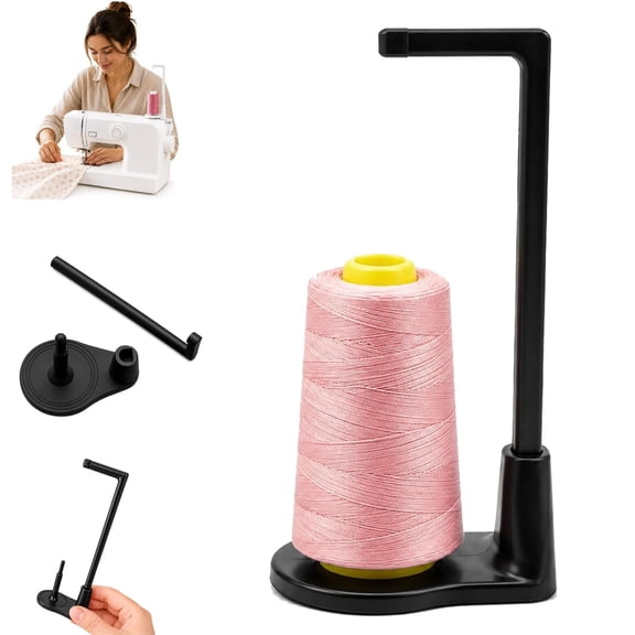 Large Capacity Thread Spool Stand with Stable Base with finish, 1 Thread Stand for Home,
