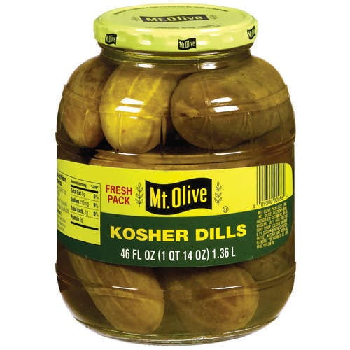 Mt. Olive Kosher Dills, 46 Fl Oz