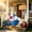 Multicolor, variant on Back To Sch-ool 23 Inch Porch Goose Outfit Multicolor Stretch Fabric Lawn Goose Decor Costume 1PC