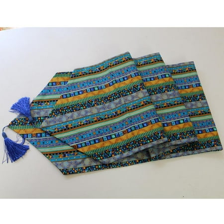 

Vintage Tassel Cotton Tablecloth Party Decor 4 Colors 30cm*220cm