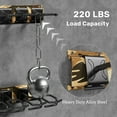 thumbnail image 6 of Blacksmith Wall Mount Heavy Duty Stainless Steel Display Rack for 8 Slot,Yellow, 6 of 6