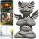 thumbnail image 4 of Estatua Dragón Jardín Figura Dragón Resina para Primavera (poner Las Manos Juntas), 4 of 9