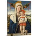 thumbnail image 1 of ARTCANVAS Madonna And Child 1470 Canvas Art Print by Giovanni Bellini - Size: 60" x 40" (1.50" Deep) (3-Piece), 1 of 9