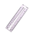 thumbnail image 2 of Ynlkorvg Color Creative Ruler Plastic Ruler Braided Auxiliary Tools Accessories Measuring Ruler, 2 of 6