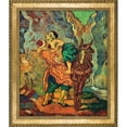 thumbnail image 2 of La Pastiche Vincent Van Gogh 'The Good Samaritan (After Delacroix)' Hand Painted Framed Canvas Art, 2 of 5