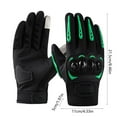 thumbnail image 2 of Motorcycle Gloves touch Screen Falling Protection Non Slip Men's Outdoor Riding Racing Full Finger Gloves, 2 of 7