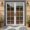 Gray Floral Pattern, variant on Gray Floral Pattern Door Rugs,Washable Non Slip Door Mats Indoor,Decorative Door Mats,Entry Mat Indoor for Entrance,Bedroom,Kitchen,Bathroom,16"x24"