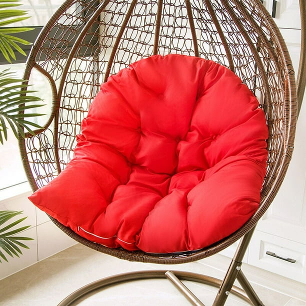 Alfombrillas de cesta colgante para columpio, cojín reclinable para Hamaca, almohadas para sillón de jardín, Patio, Patio, playa (sin columpio) Fivean unisex