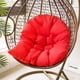 thumbnail image 1 of Alfombrillas de cesta colgante para columpio, cojín reclinable para Hamaca, almohadas para sillón de jardín, Patio, Patio, playa (sin columpio) Fivean unisex, 1 of 2