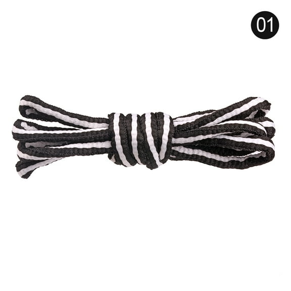 2 Pair Half Round Wave Shoe Laces for Sneakers, 14 Colors Shoelaces for Sneakers, Athletic Shoelaces in 5 Different Lengths