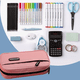 thumbnail image 4 of Bolígrafo simple escuela primaria escuela secundaria caja de papelería de doble capa caja de papelería Adepaton CPB-US-XD173-3, 4 of 5