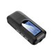 thumbnail image 3 of Methold Transmisor receptor de Audio 5,0 con pantalla LCD de 3,5mm adaptador compatible con Bluetooth estéreo 3,5 AUX para auriculares de TV y Cables de audio/vídeo, 3 of 6