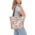 thumbnail image 2 of Balery Colorful Donuts Bolsa de Hombro con Diseño, Bolsa Grande y Duradera, Bolsa Versátil para Compras, 2 of 6