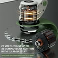 thumbnail image 5 of SUGIFT 21V Cordless String Trimmer & Edger with 1.5 Ah Battery and Charger, Gray, 5 of 10