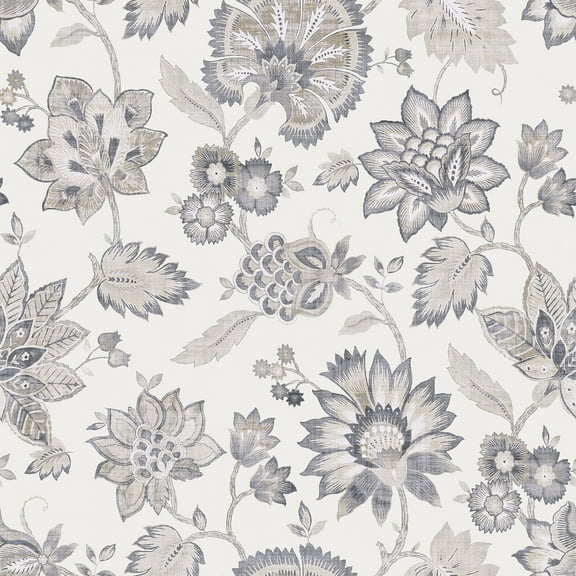 Arthouse Prudie Denim Jacobean Trail Wallpaper