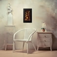thumbnail image 4 of Eduardo 9x14 Black Modern Framed Museum Art Print Titled - Tropical Arrangement I, 4 of 5