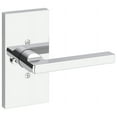 thumbnail image 4 of Baldwin PVSQUCFR150 Square Privacy Door Lever Set - Nickel, 4 of 7