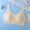 Beige, variant on Tube Top Bra with Fixed Cups and Wide Straps for Women, Comfortable Elastic Band, Beige, Seamless Underwear for Daily Wear