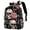 Color2, variant on Lightweight Backpack Roses and Skull School Bag Travel Laptop Daypack for Men Women Casual Rucksack