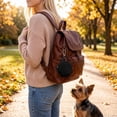 thumbnail image 2 of 3Inch Zipper Sports Outdoor Headphone Bag Hanging Keychain Round Mini Coin Purse Dog Treat Pouch Portable Earbud Storage Case Travel Organization Nylon Material 3PC, 2 of 4
