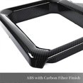 thumbnail image 4 of Center Console Front Armrest Cup Holder Panel Cover Trim for - Dodge RAM 1500 2500 3500 ABS Carbon Fiber, 4 of 5