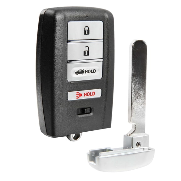 Keyless Entry Remote Key Fob 4-Button Car Replacement for 2018-2020 Acura TLX ILX (KR5V2X, KR5V21, 72147-TZ3-A21)