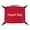 Red, variant on 600D Oxford Paddle Board Deck Bag, Insulated Cooler Storage Pouch with Rotating Hook for SUP Kayak Surfing (Black)