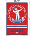 thumbnail image 3 of NFL New York Giants - Retro Logo 15 Wall Poster with Push Pins, 22.375" x 34", 3 of 5